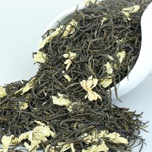 Thé noir artisanal au jasmin, arôme floral, en vrac, brut, nouveau, boîte de 1 kg - Product Image 1