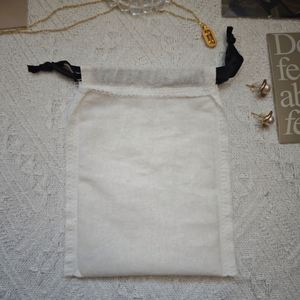 Hot Sale Promotion Cotton <b>Bag</b> Natural Cotton Pouch Size 10*15cm 100% Cotton Drawstring Muslin Drawstring <b>Bag</b> Jewelry <b>Bag</b> - Product Image 6