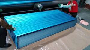 Feuilles de rainurage <span class=keywords><strong>en</strong></span> acier ondulé de Zinc, pour abri de maison ghané<span class=keywords><strong>en</strong></span>, livraison gratuite - Product Image 3