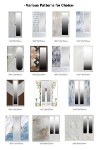 Meuble de chambre à coucher en acier à 4 portes Armoire en métal avec tiroirs Assemblage facile verrouillable Style chinois pour le rangement des vêtements dans le salon - Product Image 6