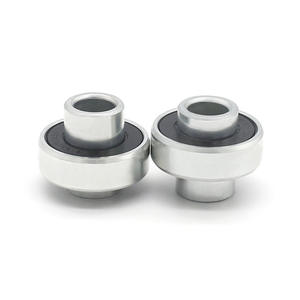 Roulements à billes à gorge profonde 608RS non standard en gros, anneau intérieur étendu P4 C3 pour roulettes de bagages, réductions en gros disponibles - Product Image 1
