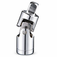 Adaptateur de douille à joint universel 1/4 pouce en acier CR-V pour clé à cliquet, accès angulaire