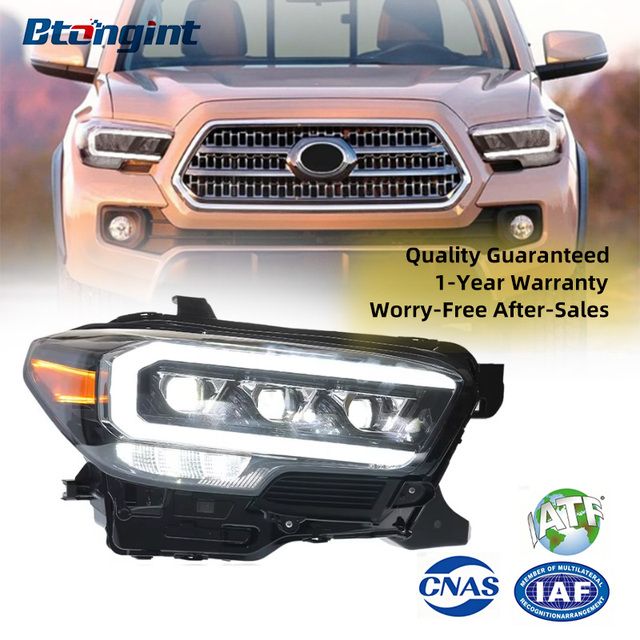 LED Headlamp Automatic Illumination System Automotive Headlights Vehicle Components Suitable for Toyota 16th - 20st TACOMA