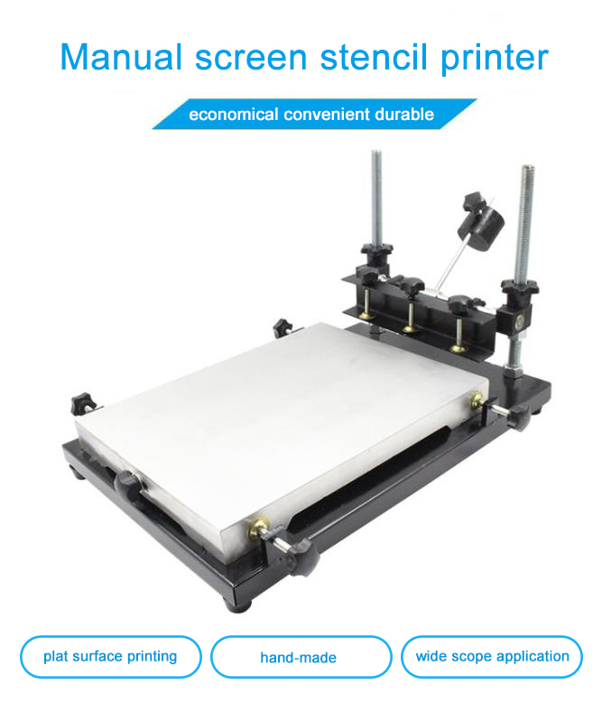 Screen Printing Manual Smt Stencil Printer High Precision