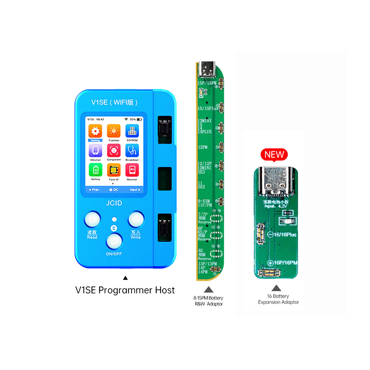 V1SE Programmeur Hôte + 2 adaptateurs