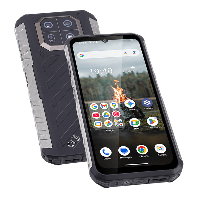UNIWA VD3115 Outdoor Rugged Smartphone Helio G96 120Hz Display Night Vision NFC Waterproof Phone