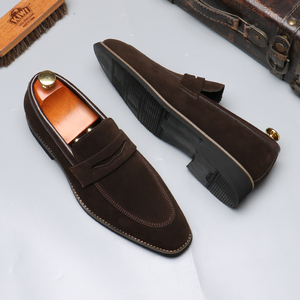 Groothandel Hoge Kwaliteit Jongens Oxfordschoenen Herenschoenen Slijtvast Schoenen Loafers - Product Image 1