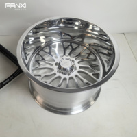 Jantes forgées chromées profondes FANXI 22 24 26 28 30 pouces 6x139.7 5x139.7 8x180 8x170 8x6.5 22x12 24x14 26x16 avec enjoliveurs flottants