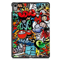 Étui pour tablette pour Huawei Matepad 11.5 2023 tablette Pc manchon de protection peinture de tension à trois volets