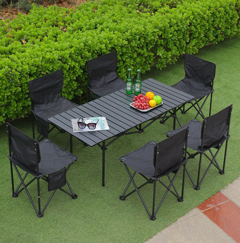 Outdoor Folding Long Table Tourist Portable