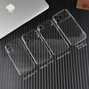 <span class=keywords><strong>Coque</strong></span> de téléphone de luxe transparente jaune résistante en Ultra PC 0.67 avec découpe précise pour appareil photo, pour <span class=keywords><strong>iPhone</strong></span> 17 Pro Max, <span class=keywords><strong>coque</strong></span> arrière - Product Image 4