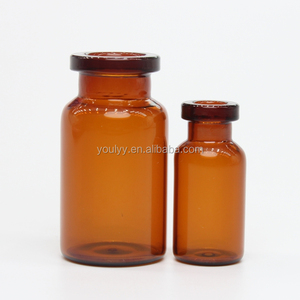 Bouteilles en verre avec tubes tubulaires, pour médicaments liquide, brun, 20 ml - Product Image 3