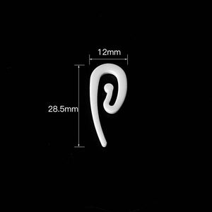 Crochet blanc pour rideau pliable en POM de haute qualité et écologique - Product Image 3