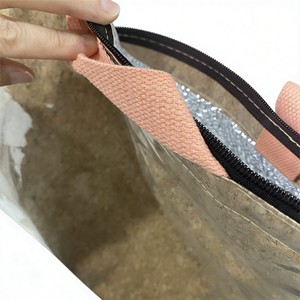 2026 New Custom Printed Waterproof Insulated Casual TPU Cork <b>Bag</b> Heavy Duty Reusable <b>Tote</b> Zipper Closure for Daily <b>Lunch</b> Use - Product Image 4