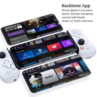 Manette Gamepad Mobile Backbone One pour iPhone 15, Xbox, PC et Android, Compatible MFI pour Streaming