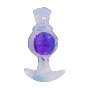 5'' Soft Silicone Anal Plug Anchor <b>Dildo</b> Unisex for Prostate Massage Woman Anal Training G-spot Stimulation Sex Toy for Beginner - Product Image 4