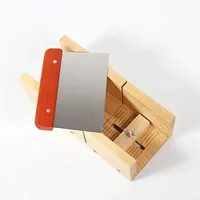 Coupe-savon en bois avec fil de coupe réglable outil de trancheuse de savon pour bricolage savon fromage beurre gâteau pain beurre