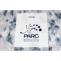 Sac en plastique découpé avec poignée, 50 pièces, Logo imprimé personnalisé, sac de courses pour vêtements