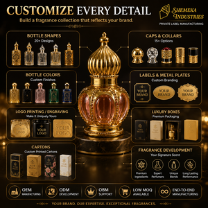 Caja de Frascos de Attar, Fabricación de Marca Privada, Colección de Fragancias Personalizadas, Líquido de Larga Duración, Cumple con IFRA, Seguro para la Piel - Product Image 5