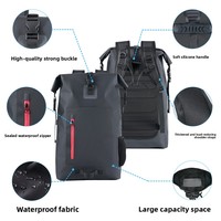Nouveau Sac à Dos Unisexe 30L en PVC Imperméable Tendance avec Motif Lettres Élégant Anti-Vol Sac Sec pour Ordinateur – Offre Spéciale Nature