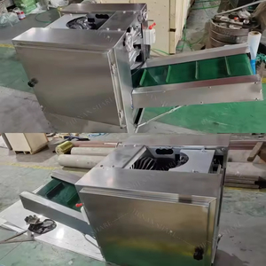 Peladora automática de cáscara de coco marrón, máquina de eliminación de cáscara de coco, máquina peladora de cáscara de coco con cinta transportadora - Product Image 2