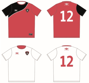 Wholesale High Quality Soccer Jersey Supplier Custom <strong>Black</strong> <strong>White</strong> <strong>Stripe</strong> Breathable Classic Football <strong>Shirt</strong> for Kids - Product Image 2