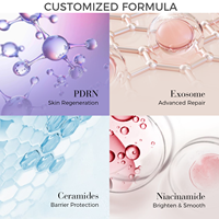 Logo kustom pabrik Hydrating Hydrogel penghapusan gelap mata Patch kristal Label pribadi Gel kolagen Vegan mata Masker