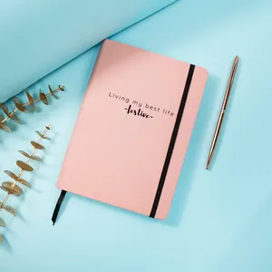 2024 Custom Printing Bullet Dotted Journal Daily Diary Agenda Planner Teacher Supplies Leather Wellness Workbook Notebook
