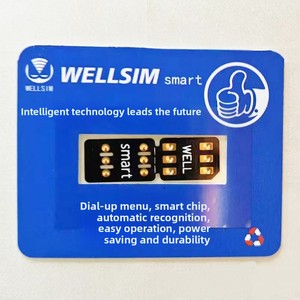 ซิมการ์ด Wellsim Smart <span class=keywords><strong>SIM</strong></span> Card QPE สำหรับ <span class=keywords><strong>iPhone</strong></span> 6P/7P/8G/8P/X/XS/XSmax/<span class=keywords><strong>XR</strong></span>/IP11/12pro/13pro/14pro/16 Pro Max-รองรับโทรศัพท์มือถือรุ่นล่าสุด - Product Image 2