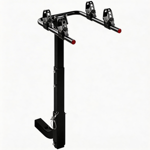 Support de <span class=keywords><strong>vélo</strong></span> universel <span class=keywords><strong>pliable</strong></span> à fixer sur l'<span class=keywords><strong>attelage</strong></span> arrière pour 2, 3 ou <span class=keywords><strong>4</strong></span> <span class=keywords><strong>vélos</strong></span>, pour voiture, SUV, jeep, véhicule, camion - Product Image 1
