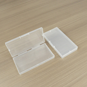 Transparent Plastic Storage <b>Box</b> 14.9x7.9x1.8cm PP Material Desktop Organizer For <b>Tools</b> And <b>Small</b> Parts - Product Image 2