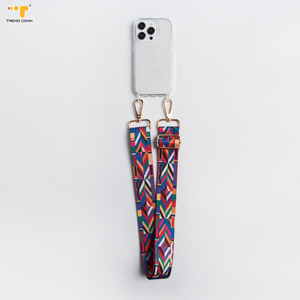 Sangle de lanière de téléphone <span class=keywords><strong>portable</strong></span> pour femmes réglable sangle de cou courte corde pince universelle <span class=keywords><strong>perle</strong></span> ornements suspendus Anti-perte - Product Image 4