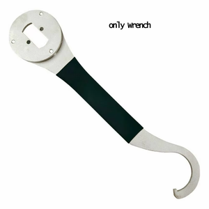 Outils multifonctionnels de réparation de bicyclette en acier inoxydable Outil de réparation de clé à molette galvanisée pour anneau de verrouillage de bicyclette - Product Image 3