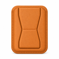 Porte-cartes magnétique en gros, 13 aimants N52, support simple couche en cuir PU Magsafe, portefeuille pour cartes de téléphone, stock disponible