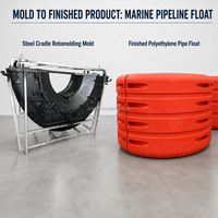 Moule de rotomoulage CNC en aluminium pour kayak, outillage personnalisé pour composants de bateaux en plastique, applications marines