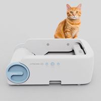 Litière automatique pour chat à ouverture supérieure, réutilisable, lavable, autonettoyante, avec contrôle par application, contrôle puissant des odeurs, livraison rapide