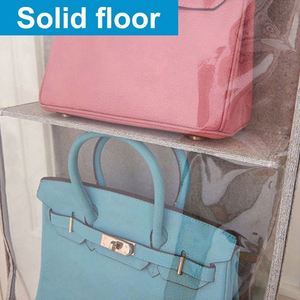 Organizador de Puerta con 4 Bolsillos Grandes, Bolsa de Almacenamiento Colgante de PVC Plegable para Dormitorio, Despensa, Armario, Dormitorio de Estudiantes, Almacenamiento para Bebés - Product Image 5