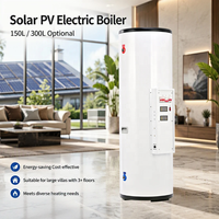 Chauffe-eau solaire hybride AC/DC à réservoir interne en acier inoxydable pour chauffage central et au sol
