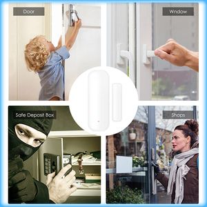 Tuya Wifi Intelligent Window Detector Thickness <b>Door</b> Security Smart Life Contact <b>Sensors</b> Alexa Google <b>Sensor</b> RSH-DW10 Wifi <b>Door</b> - Product Image 6