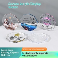 Cartes de table personnalisées en acrylique transparent pour la fête des mères et Noël - Cadeaux et décorations de bureau