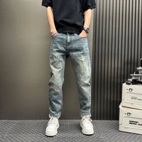 Jeans sur mesure pour hommes, coupe ample et très ample, fabriqués sur mesure