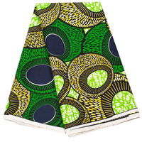 d'usine de tissu africain batik en polyester tissu africain à motifs personnalisés tissu ciré africain à impression double face