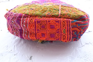 Bolso Tote Banjara Personalizado de Alta Calidad, Bolso de Hombro Bordado a Mano con Flores, Gran Capacidad, Forro de Algodón Ligero - Product Image 5