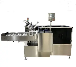 Medical Bottle Auto Carton Machine Mask Carton Machine Chocolate Bar Auto Cartoning Machine,