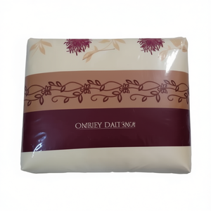 Juego de Edredón King Size Ruby de 7 Piezas con Bordado Floral, Estilo Clásico, para Todas las Temporadas - Product Image 1