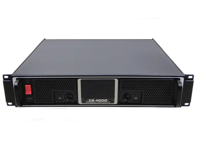 CS4000 Power Amplifier Professional 2 Channel Audio CS4000 Best Power Amplifier for DJ 600w 2 Chnal H Class Amplifier for Stages