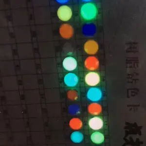 Fluorescent luminous neon hot fix epoxy resin stones