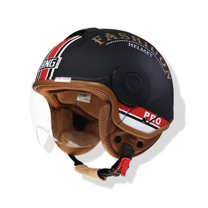 3C Chứng Nhận Hàn Quốc Xe Máy Retro Xe Máy Mũ Bảo Hiểm 3/4 Phổ Mũ Bảo Hiểm Cho Nam Giới Và Phụ Nữ Xe Điện Mũ Bảo Hiểm - Product Image 2