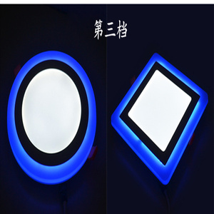 Nhôm PVC Nhà Ở LED Bảng Điều Chỉnh Ánh Sáng Trần 3 + 2W 6 + 3W 12 + 4W 18 + 6W Màu Sắc Đôi Thay Đổi LED Downlight Bảng Điều Chỉnh Đèn - Product Image 5