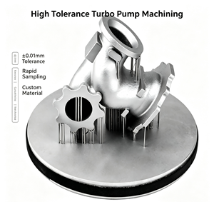 Service d'impression 3D SLM sur mesure pour prototypes métalliques industriels, faible volume, haute précision, aluminium, titane, acier inoxydable - Product Image 1